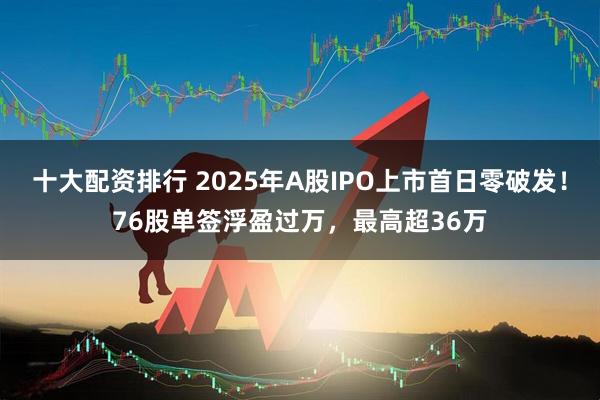 十大配资排行 2025年A股IPO上市首日零破发！76股单签浮盈过万，最高超36万