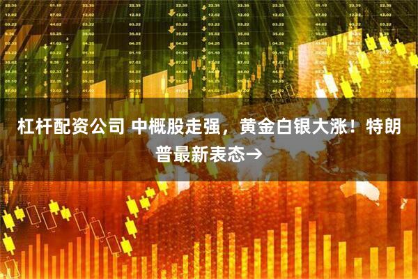 杠杆配资公司 中概股走强，黄金白银大涨！特朗普最新表态→